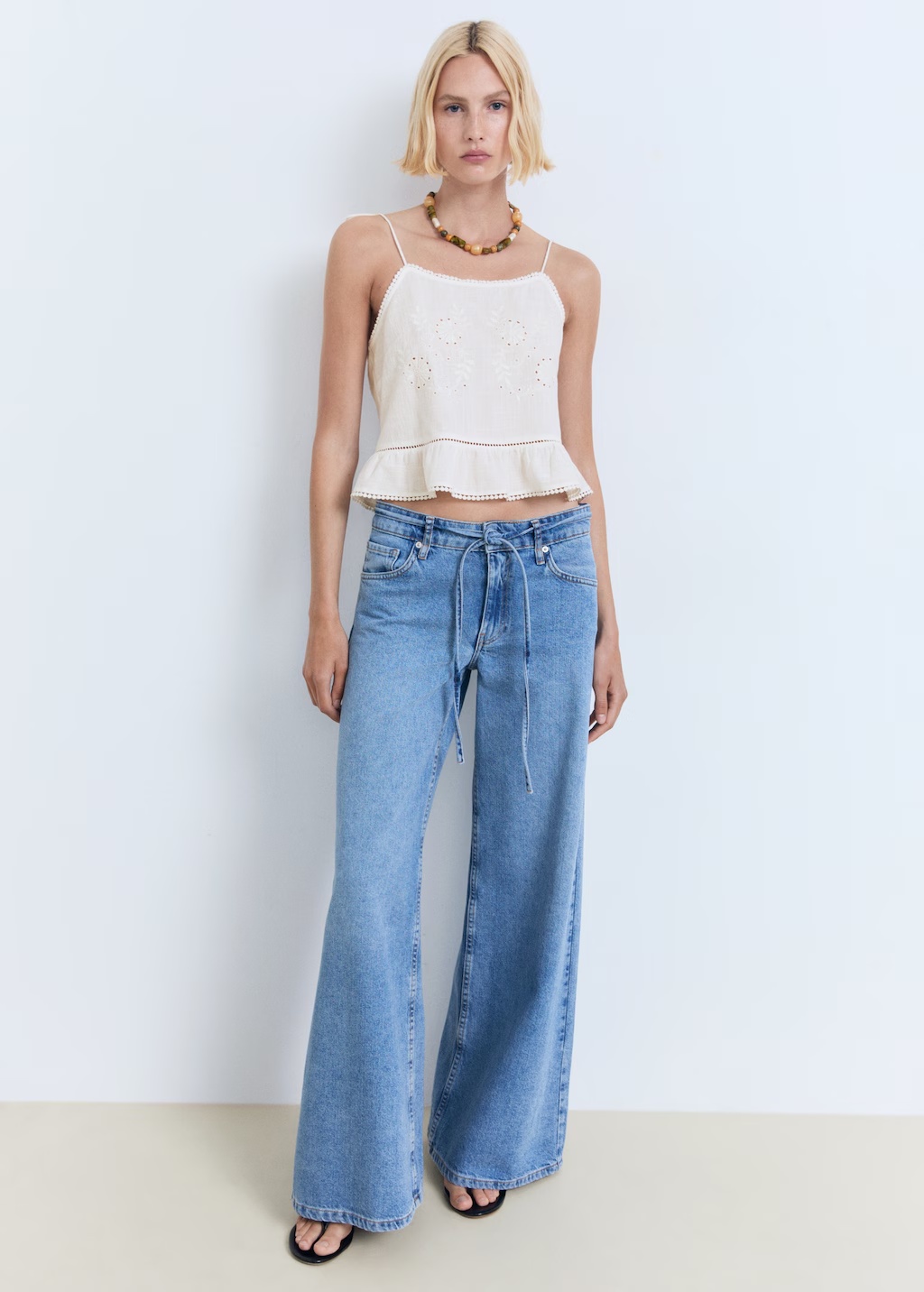 Lace embroidered top 3 Lace embroidered top