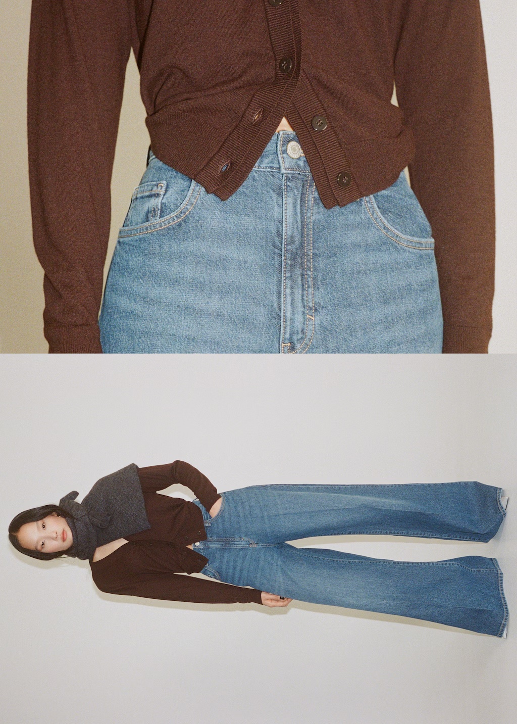High-waisted wide-leg jeans 8 High-waisted wide-leg jeans