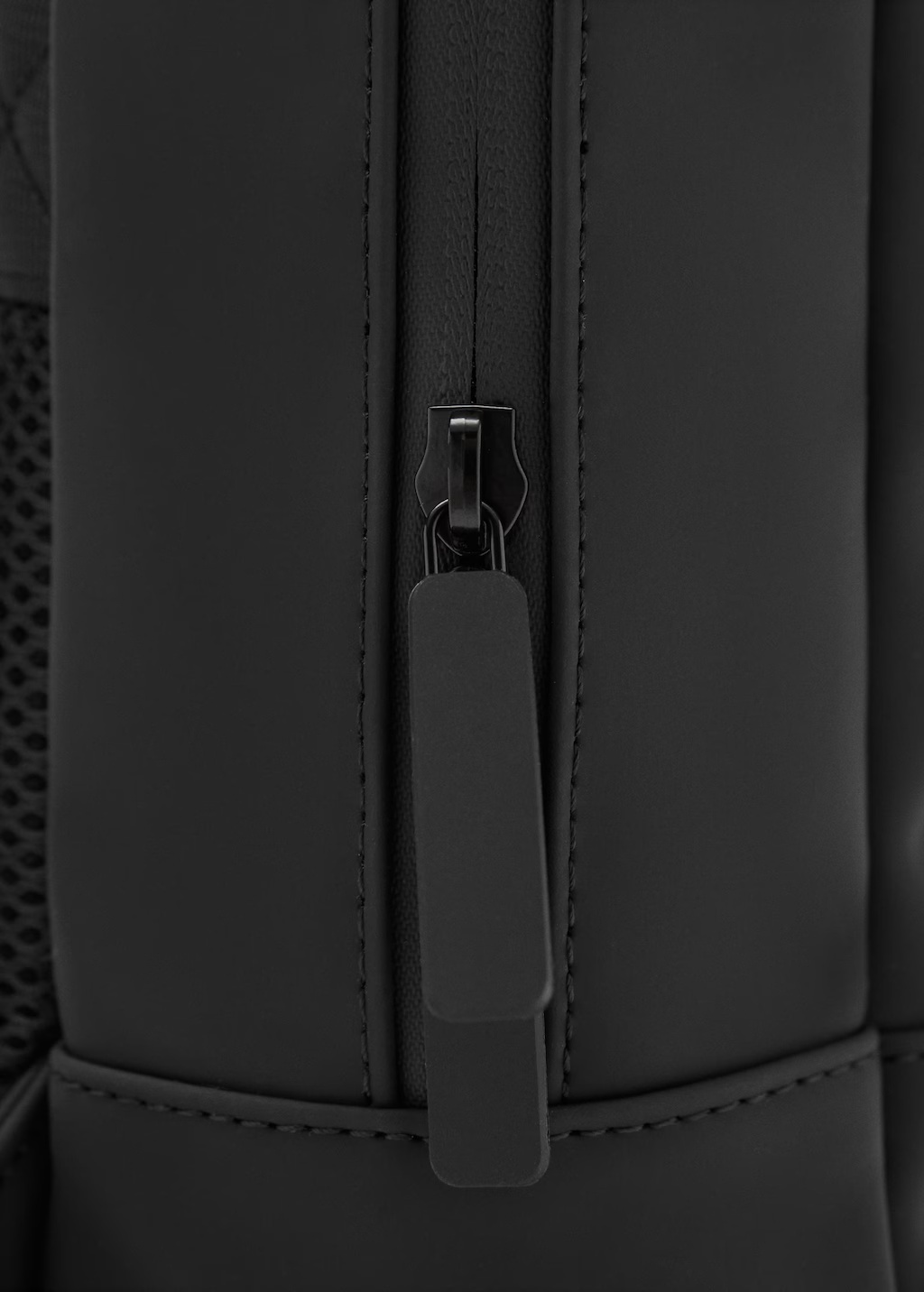 Rubberized backpack with flap closure 5 Rubberized backpack with flap closure