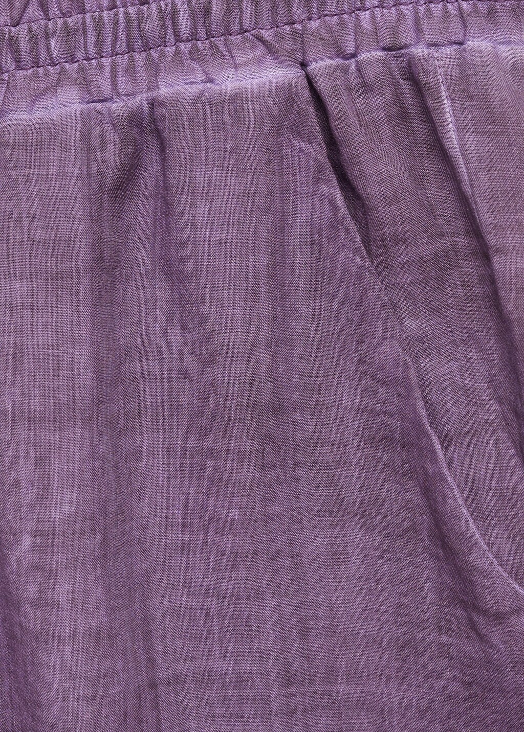Overdyed-design ramie pants 8 Overdyed-design ramie pants