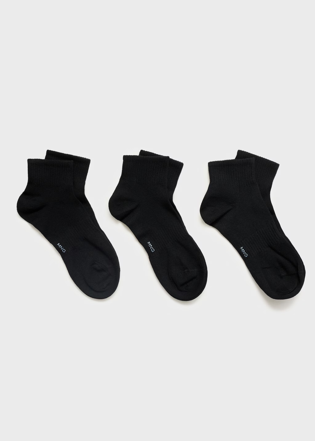 Pack of 3 cotton socks