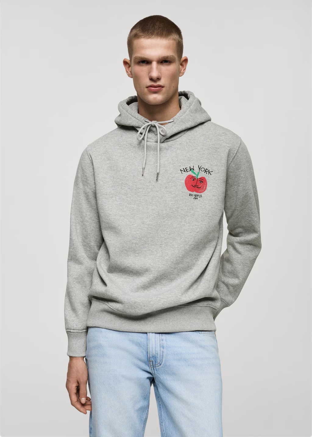 Graphic hooded sweatshirt