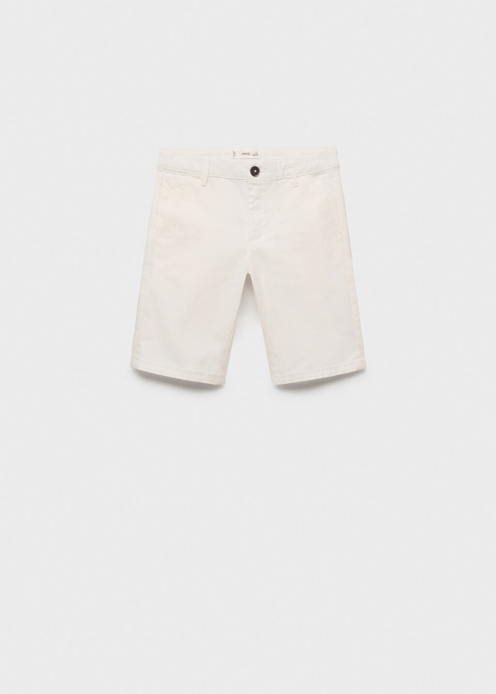Cotton chino style Bermuda shorts