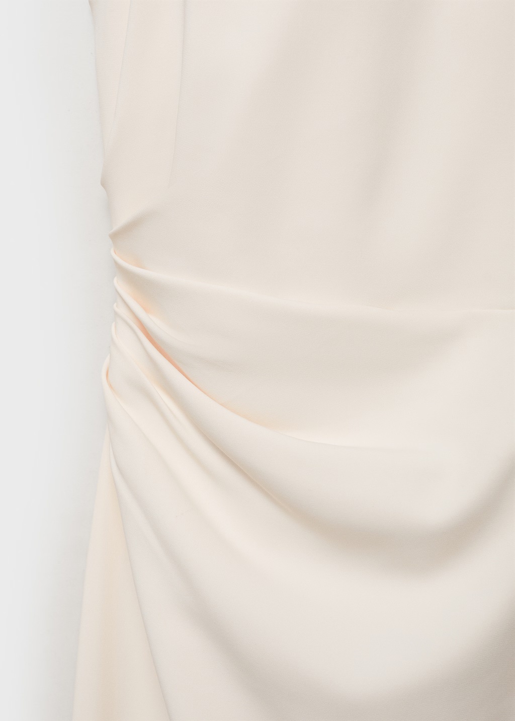Draped halter-neck dress with flower motif 6 Draped halter-neck dress with flower motif