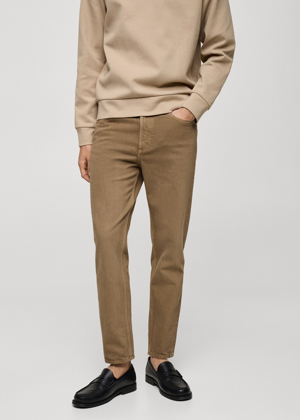 Ben tapered cropped jeans