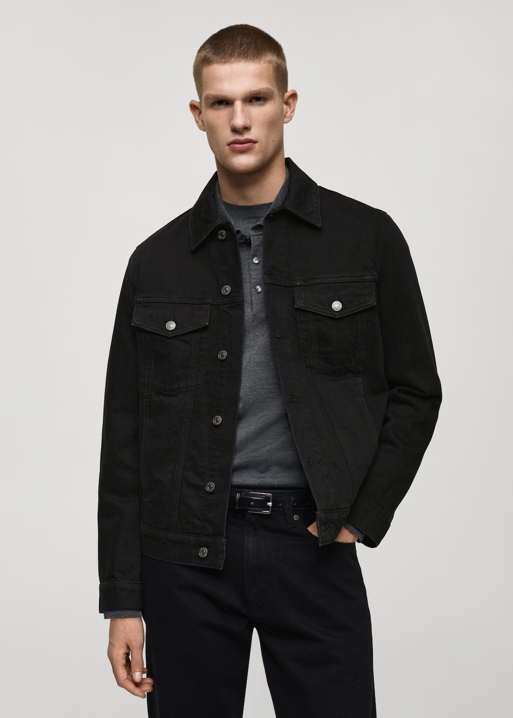 Denim jacket pockets