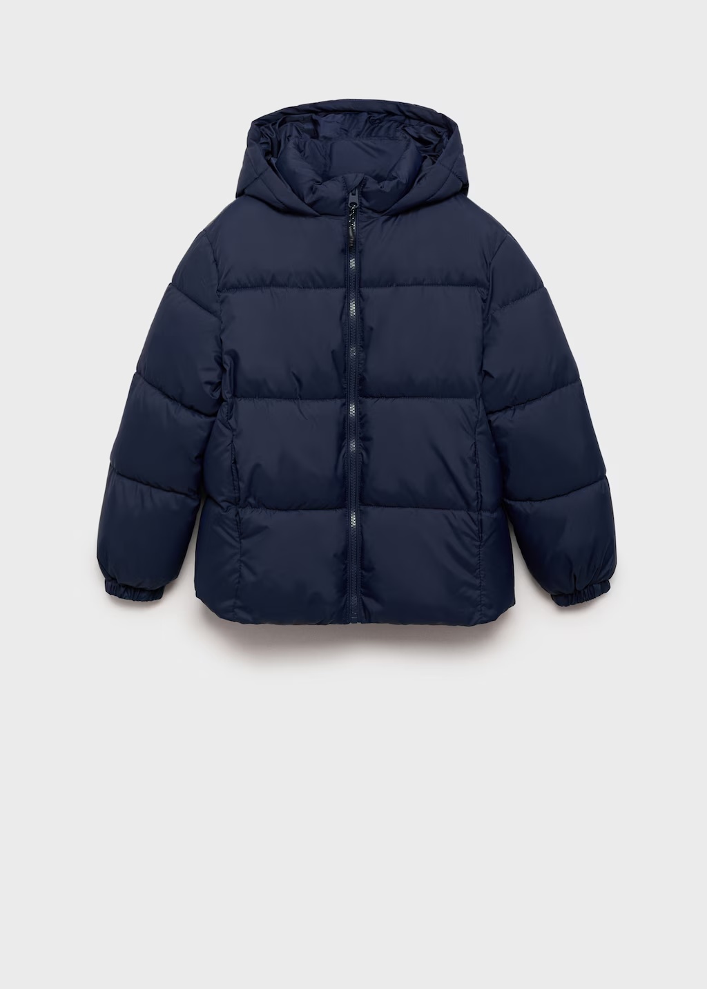 Hood quilted coat