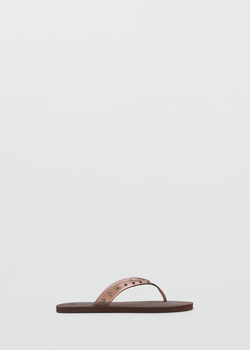 Vinyl strappy sandals with eyelets 3 Vinyl strappy sandals with eyelets