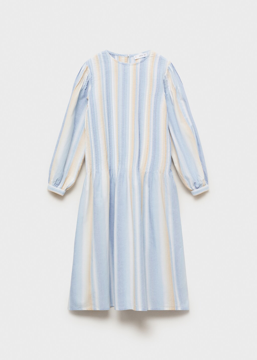 Striped gathered dress 4 Striped gathered dress
