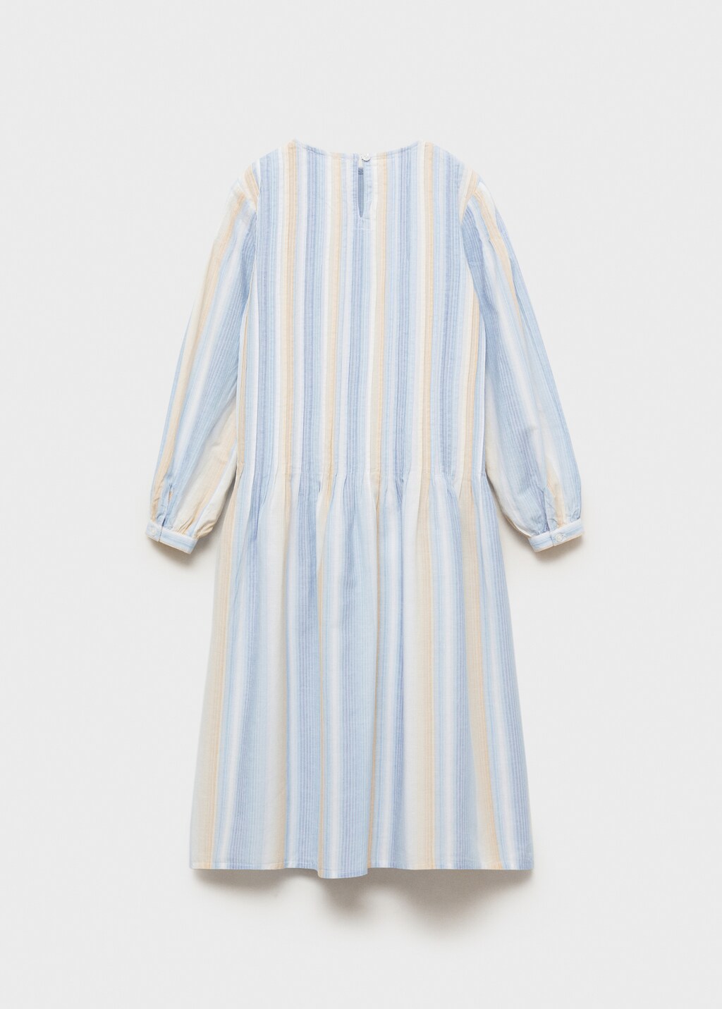 Striped gathered dress 6 Striped gathered dress