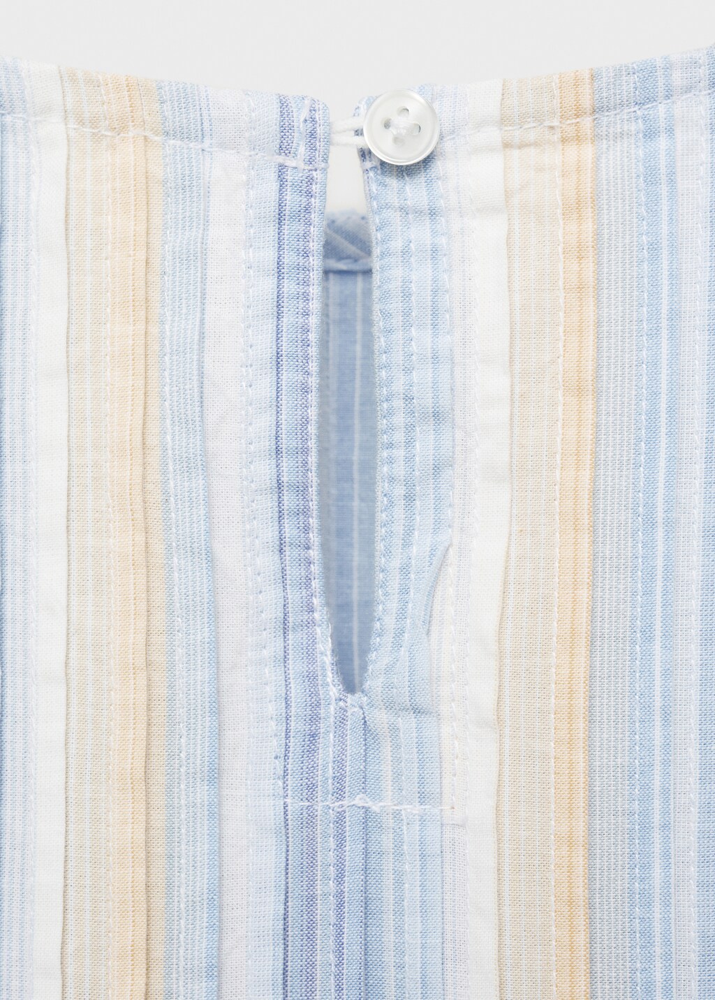Striped gathered dress 7 Striped gathered dress