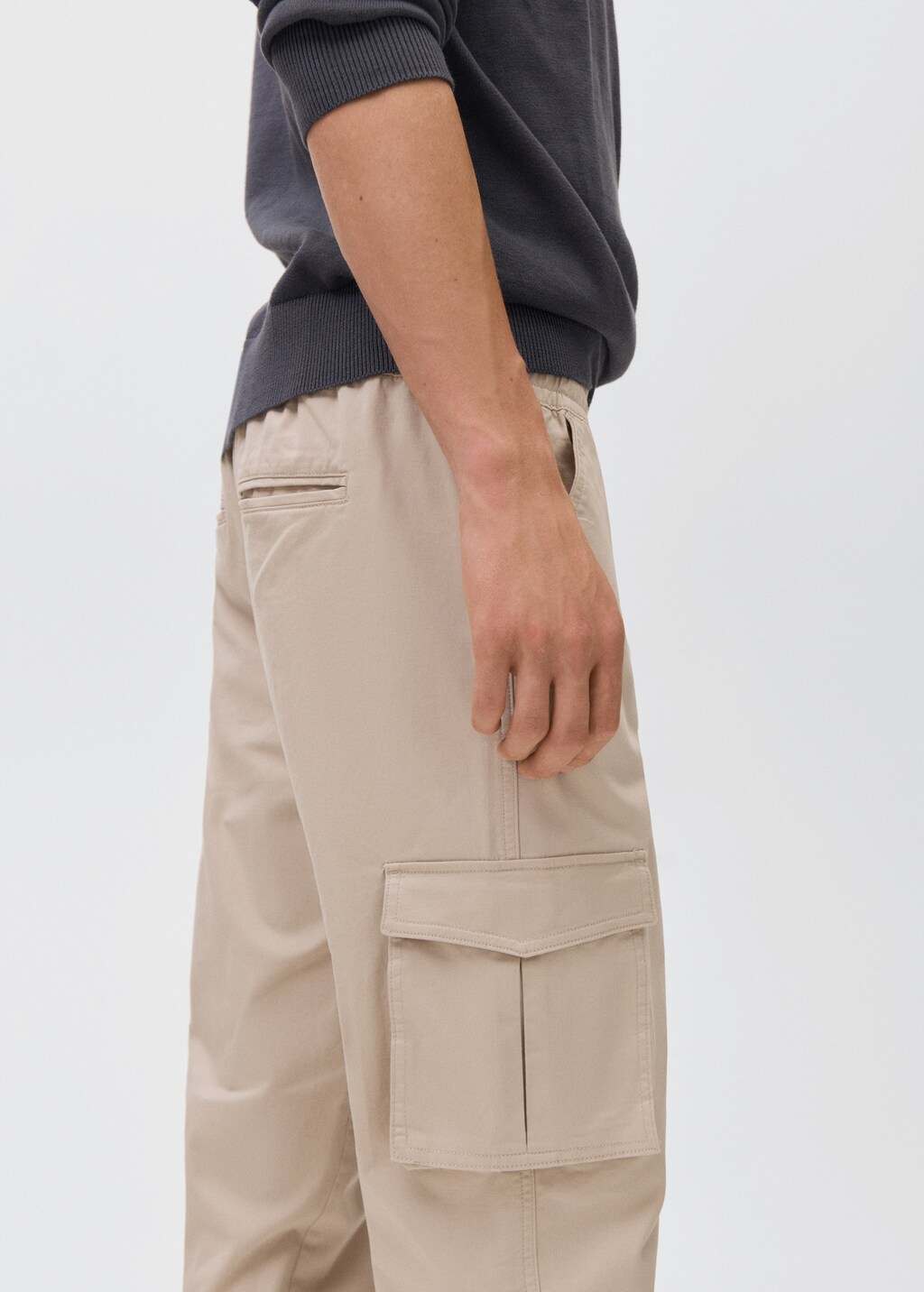 Cargo joggers with drawstring 6 Cargo joggers with drawstring