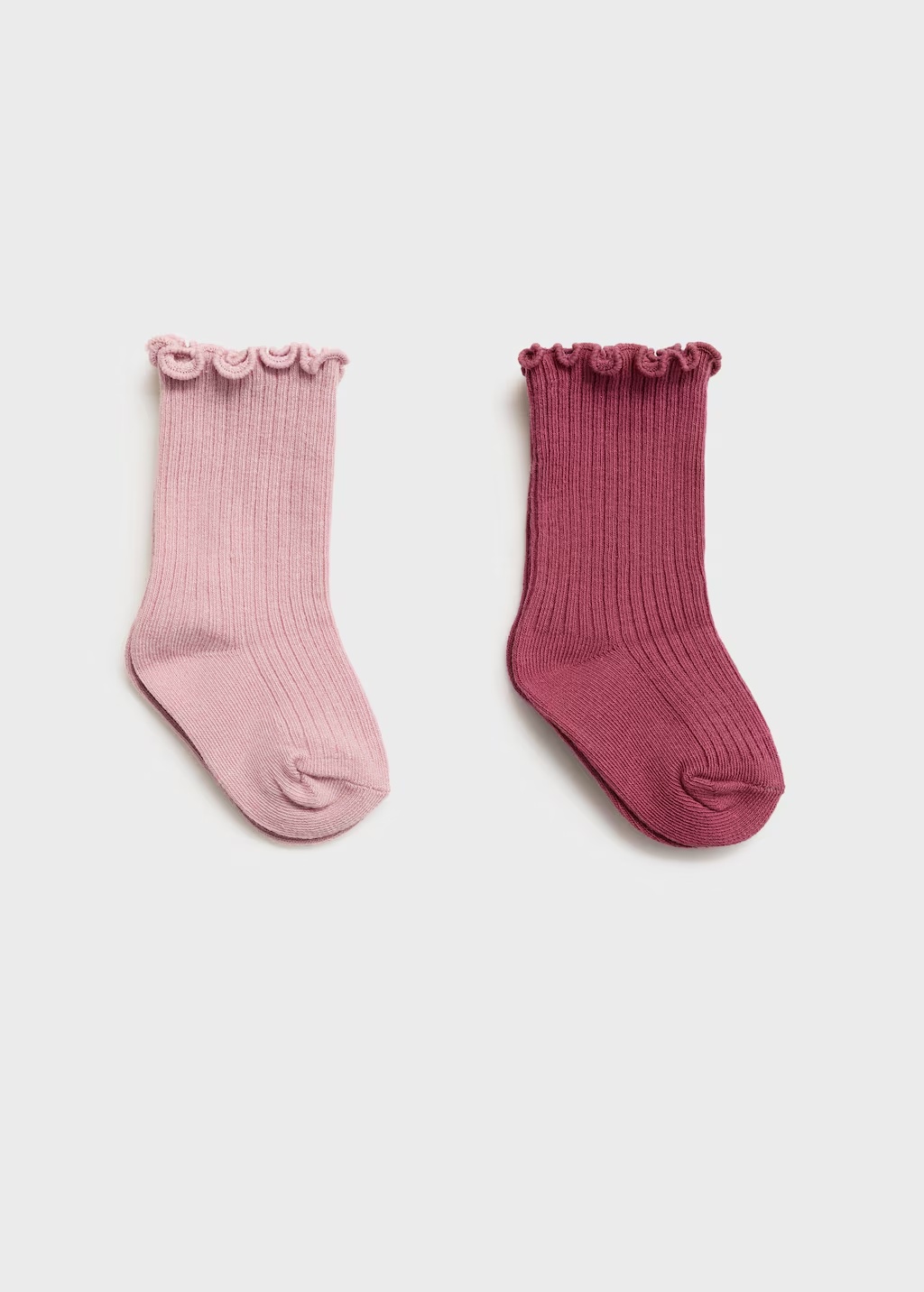 2 pack ribbed socks
