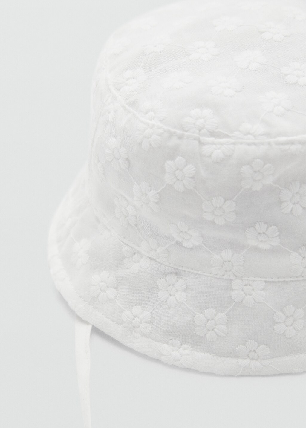 Embroidered bucket hat