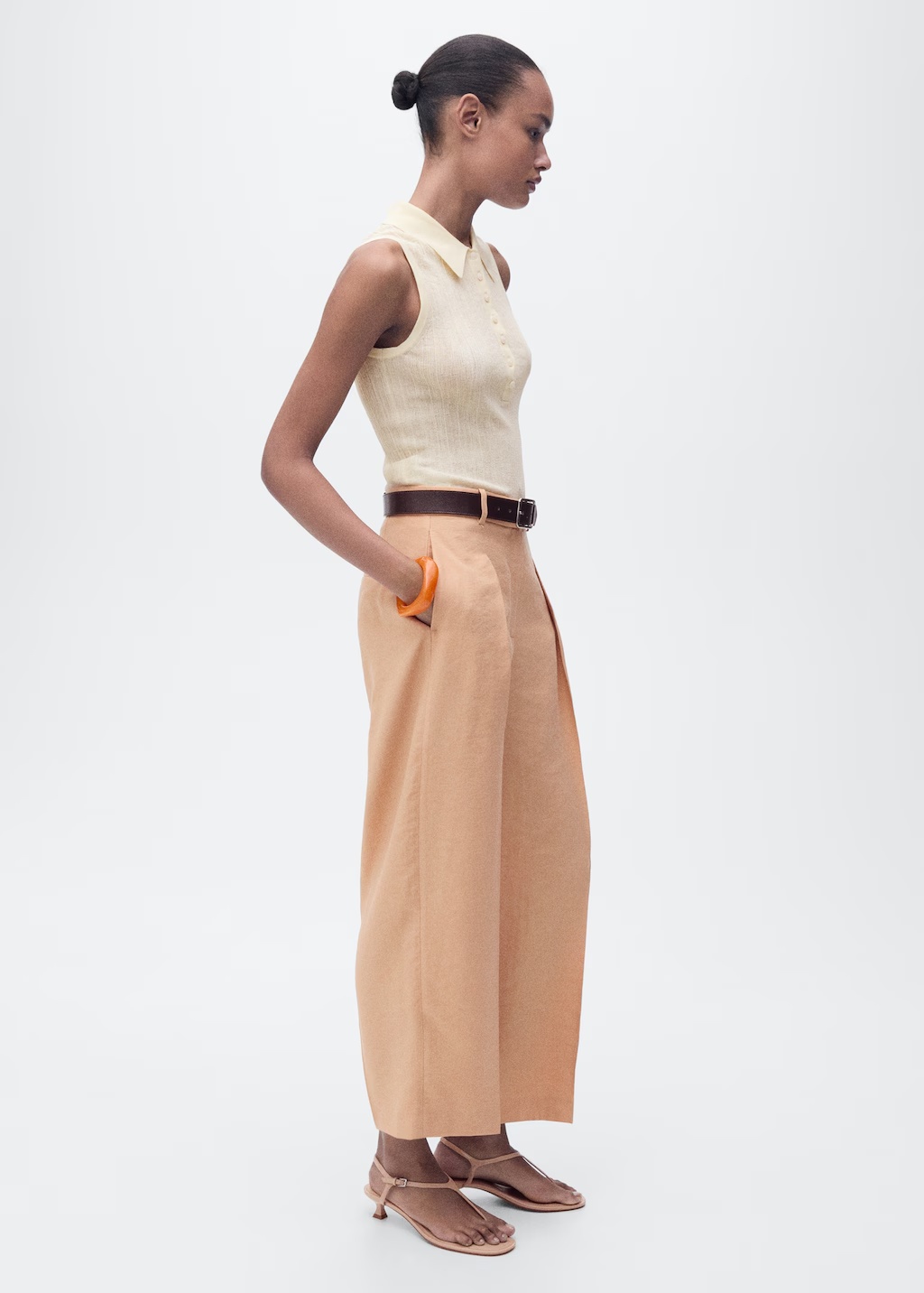 Polo-neck knitted top 3 Polo-neck knitted top
