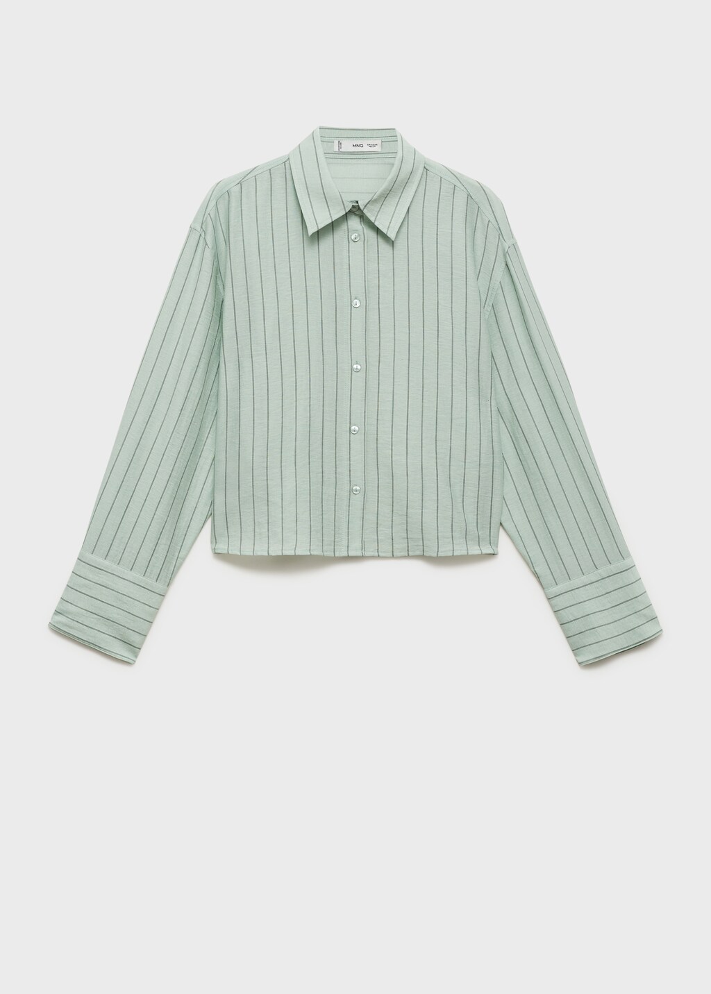 Striped cropped shirt 8 Striped cropped shirt
