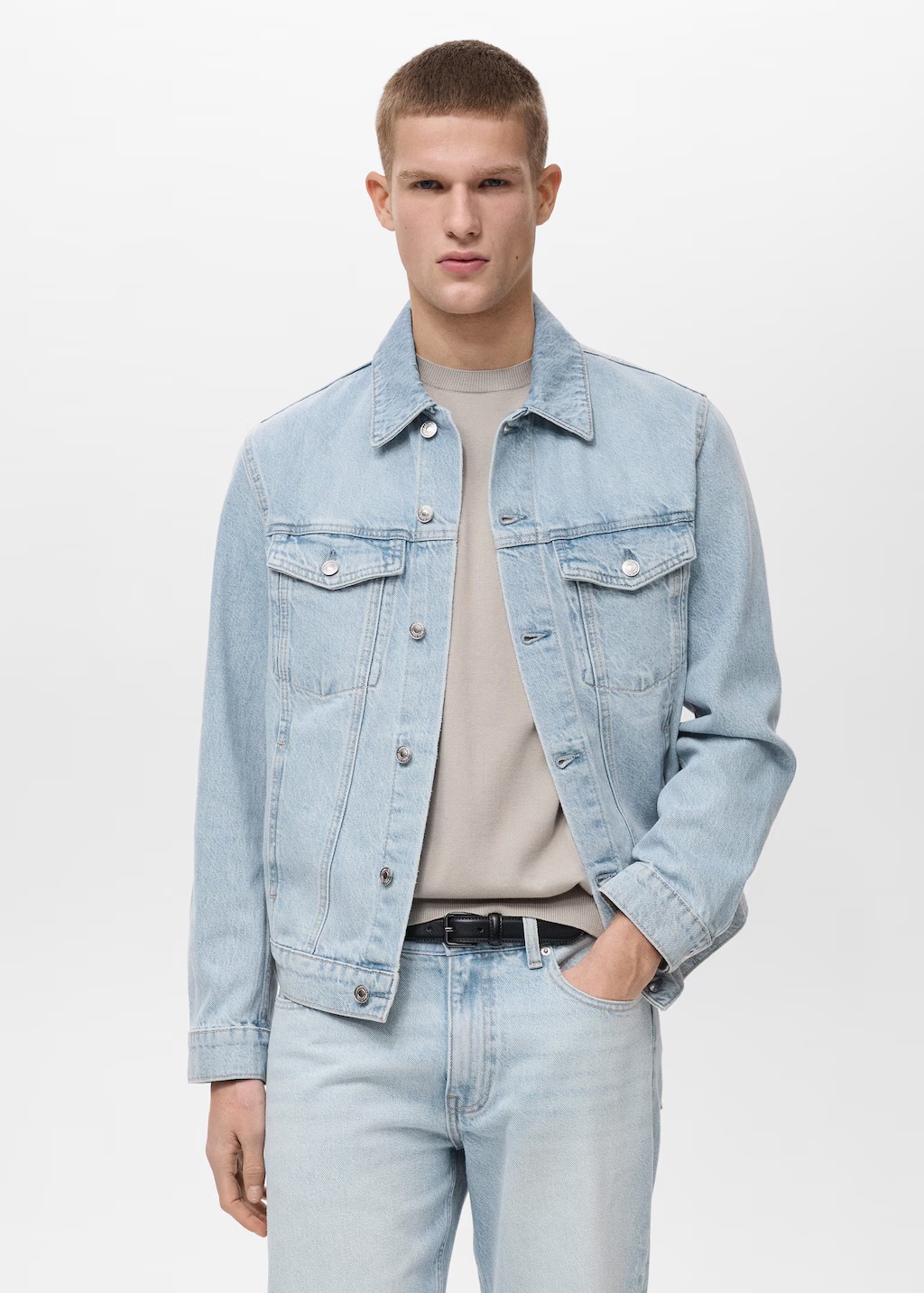 Denim jacket pockets