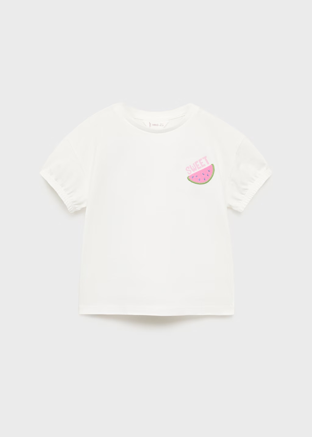 Embroidered printed T-shirt 3 Embroidered printed T-shirt