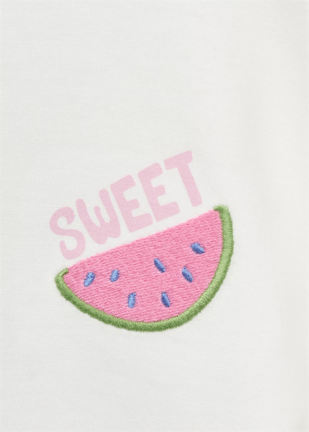 Embroidered printed T-shirt 4 Embroidered printed T-shirt