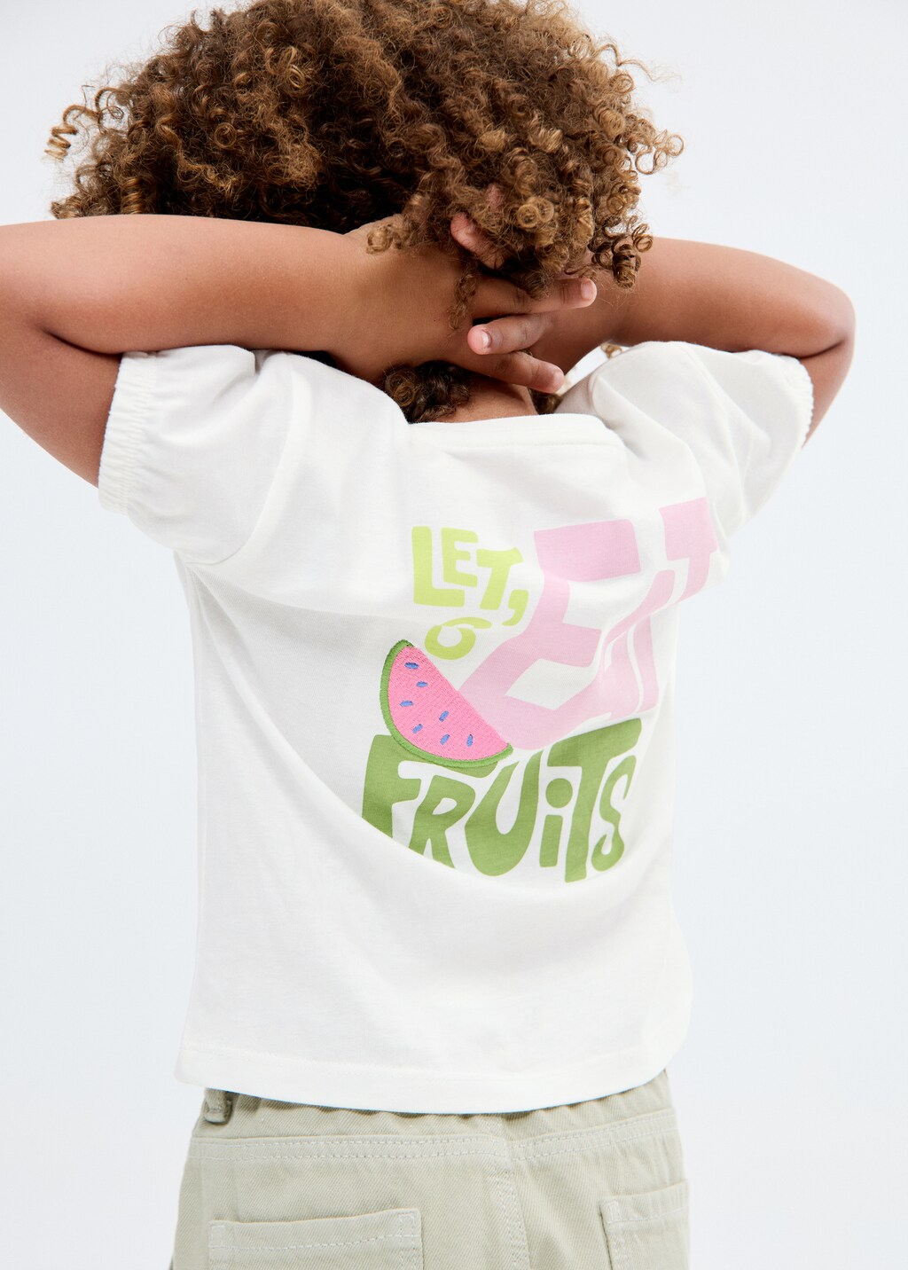 Embroidered printed T-shirt 5 Embroidered printed T-shirt