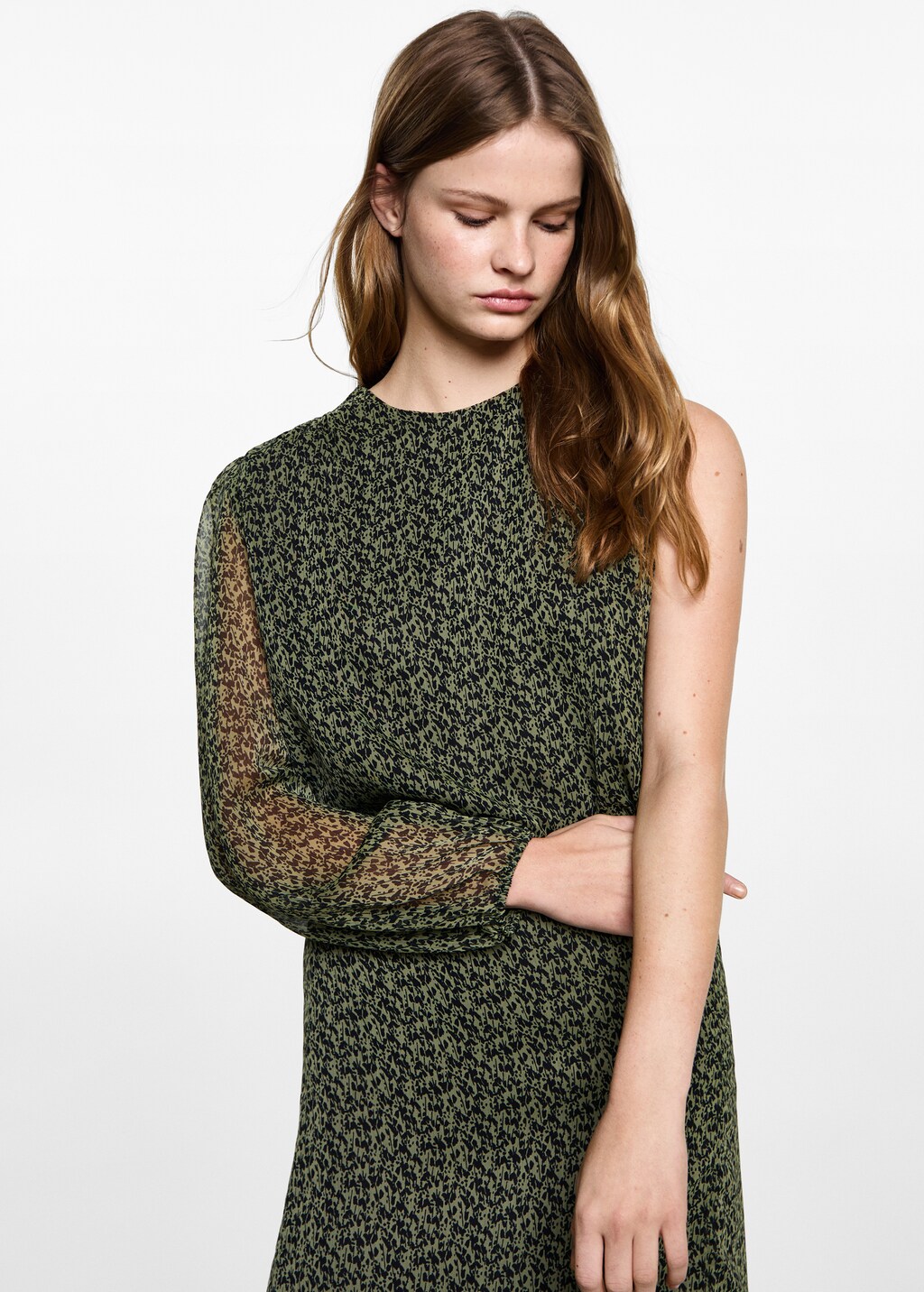 Asymmetrical blouse