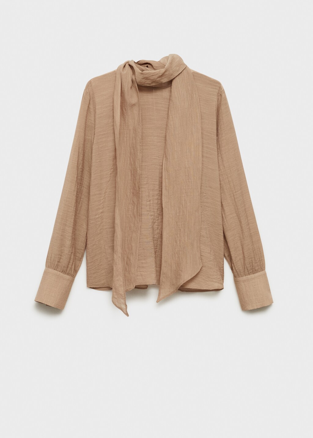 Textured blouse with bow 8 Textured blouse with bow