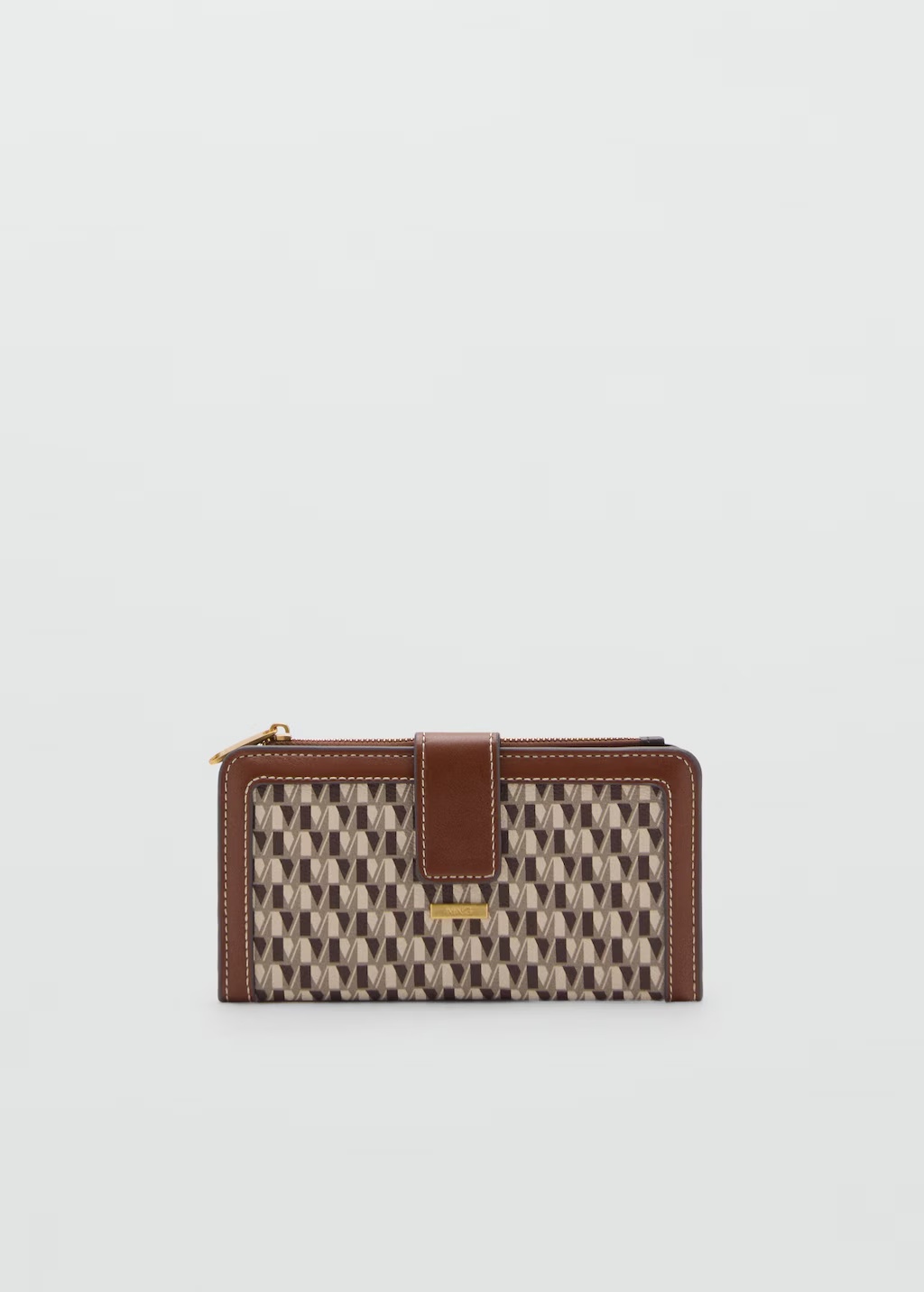 Wallet with printed logo