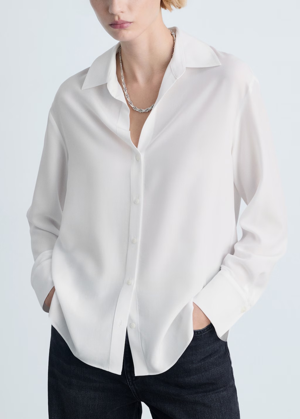 Lyocell fluid shirt