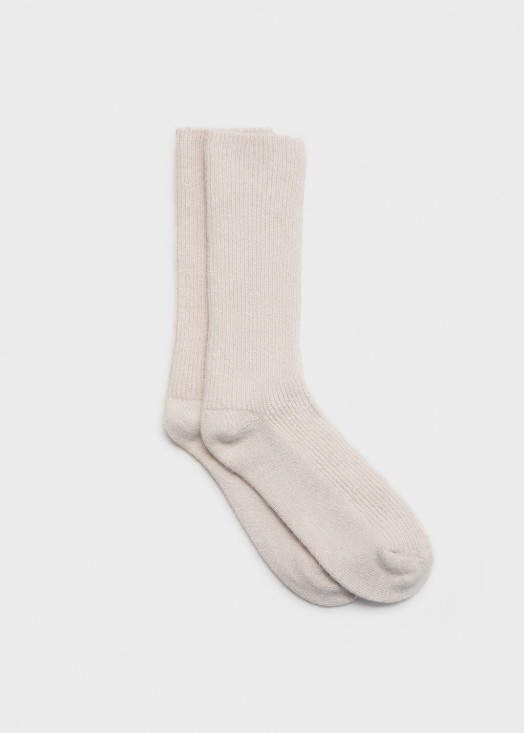 Ribbed socks