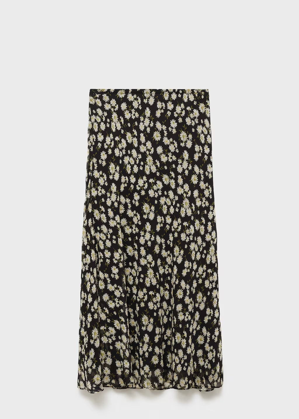 Long floral flared skirt 11 Long floral flared skirt