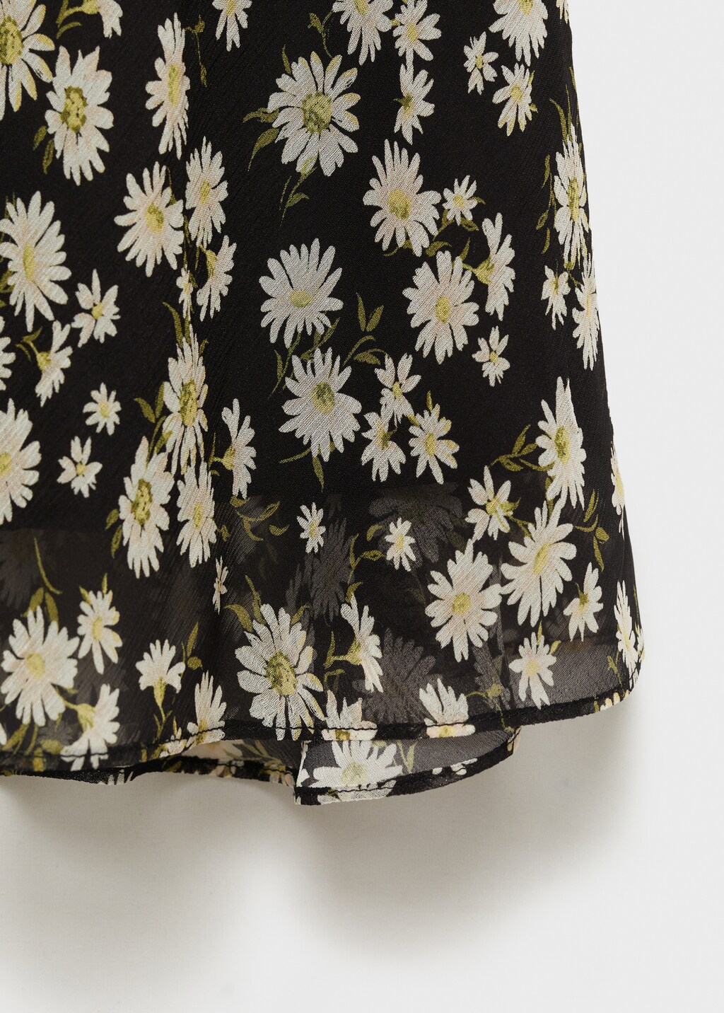 Long floral flared skirt 10 Long floral flared skirt
