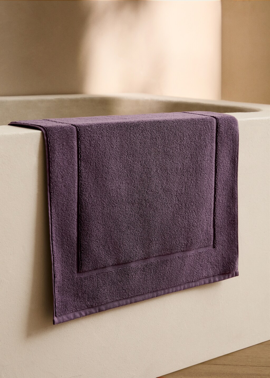 Cotton bath mat