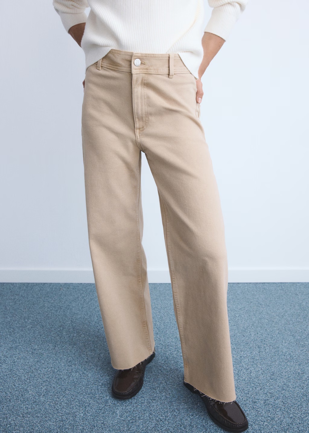 Catherin culotte high-rise jeans