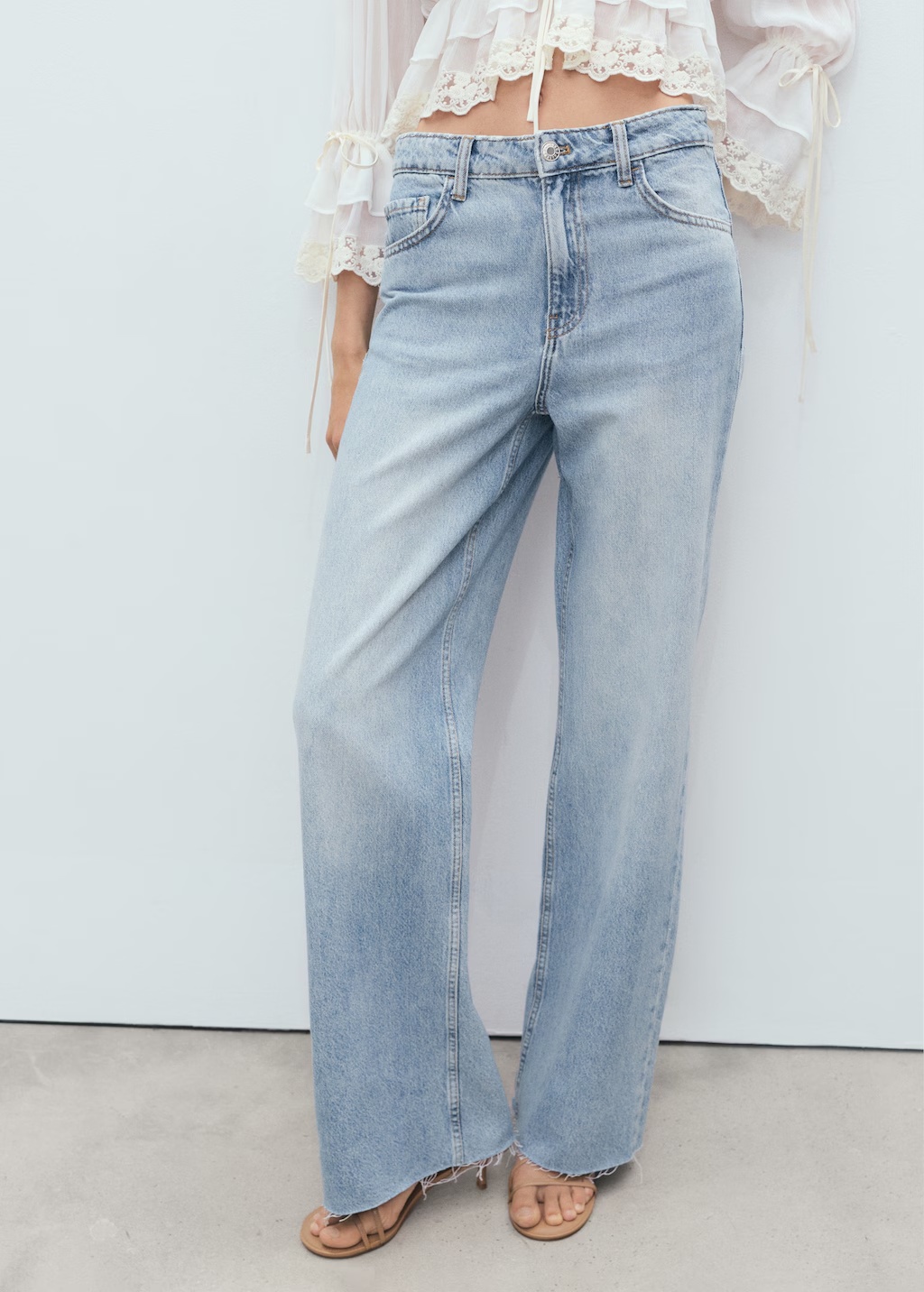 Danila wide leg high-rise jeans
