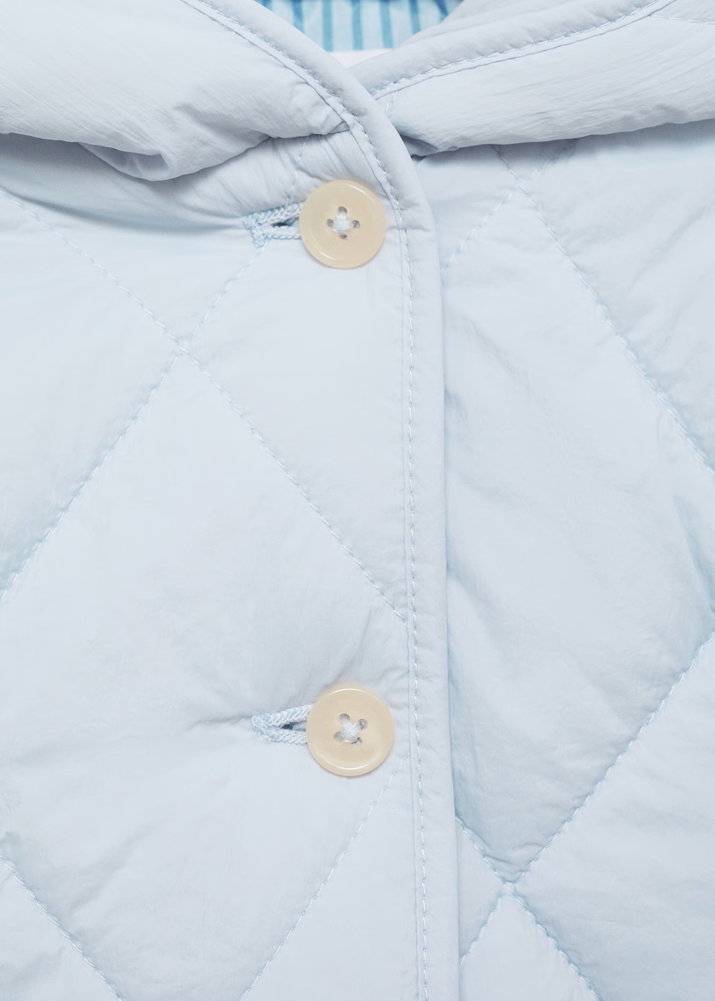 Hood quilted coat 3 Hood quilted coat
