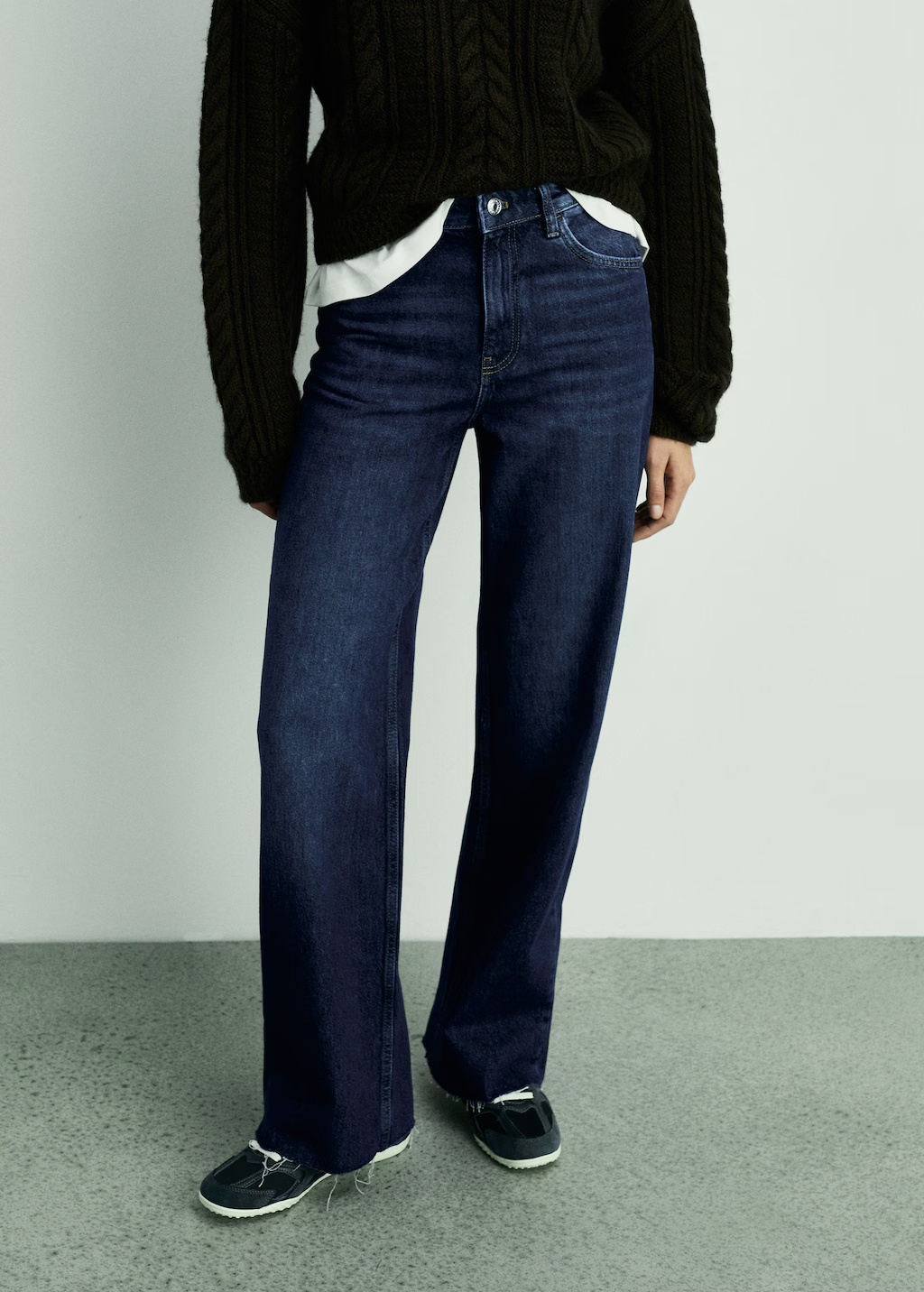 Danila wide leg high-rise jeans