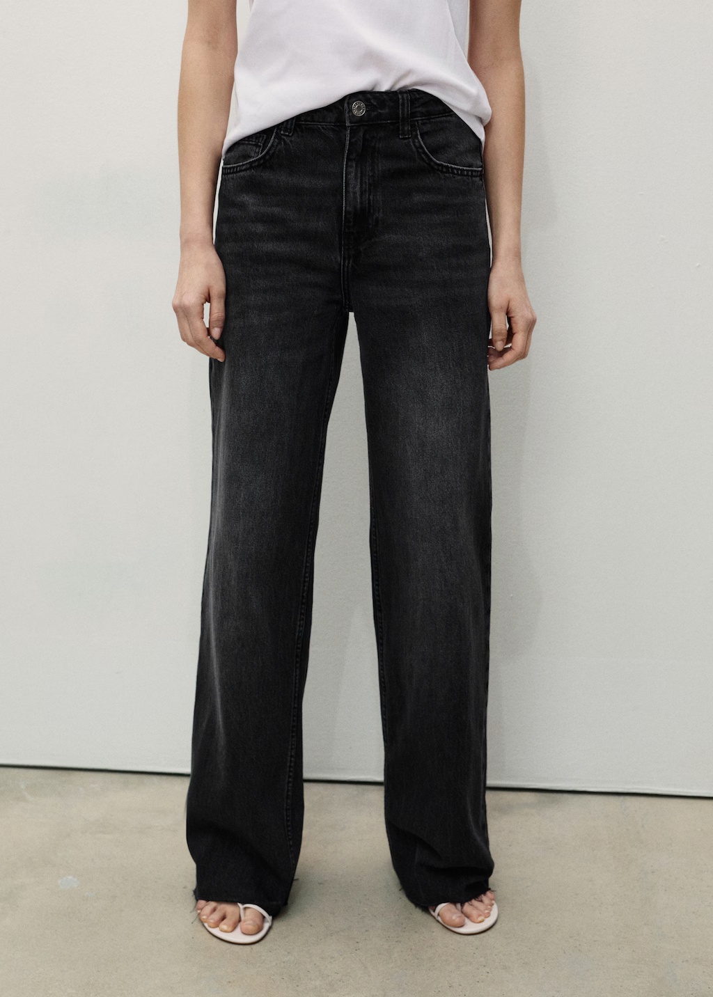 Danila wide leg high-rise jeans