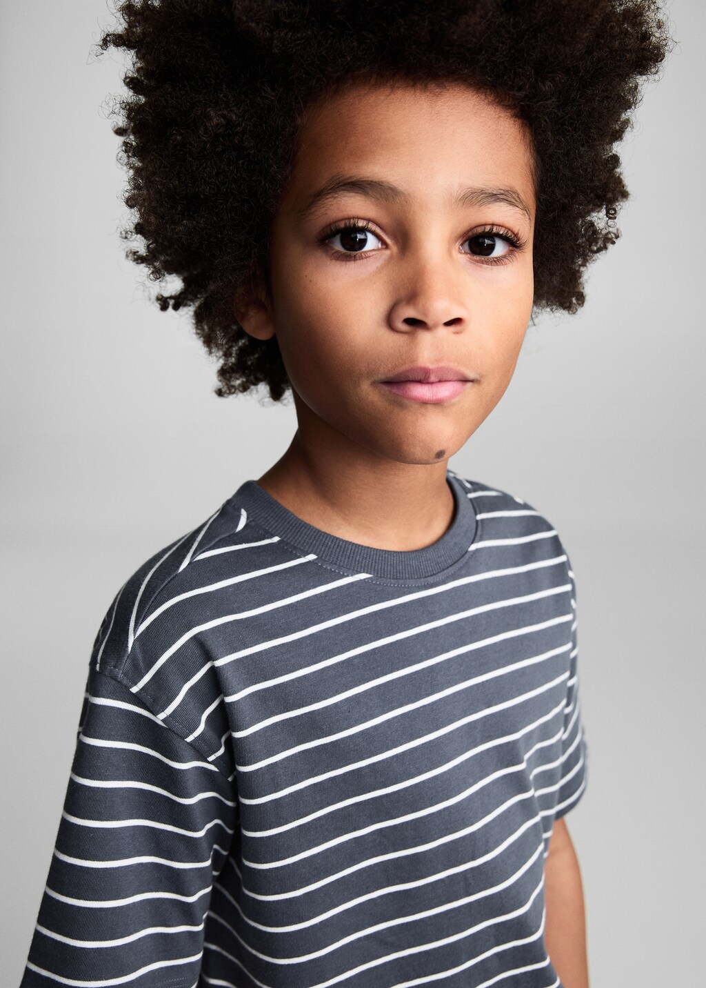 Striped cotton T-shirt 4 Striped cotton T-shirt