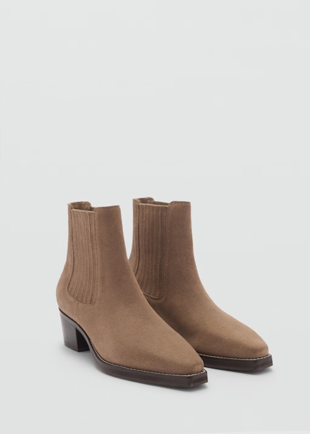 Leather chelsea boots