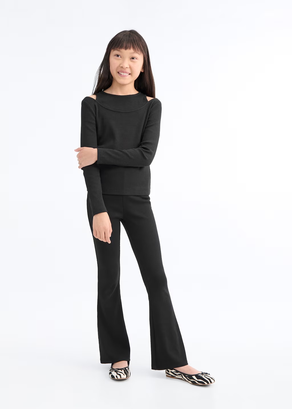 Cut-out t-shirt