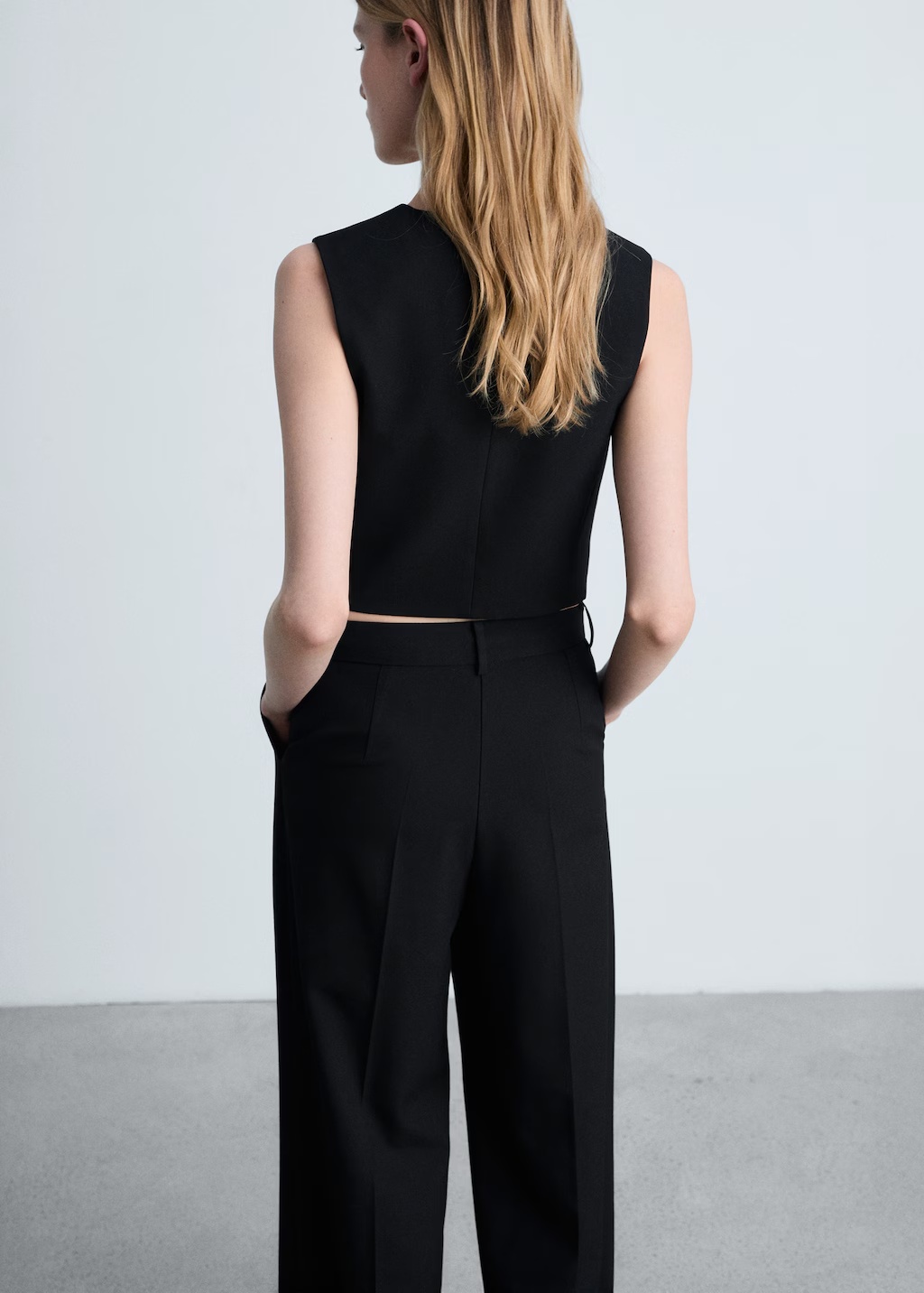 Cropped suit vest 4 Cropped suit vest