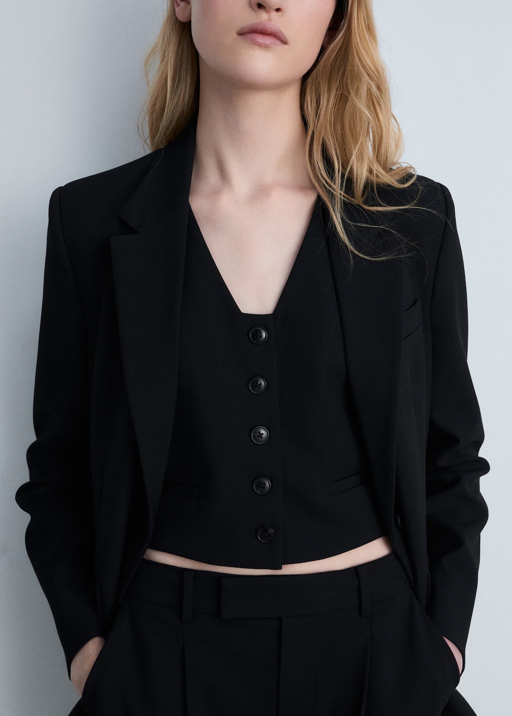 Cropped suit vest 5 Cropped suit vest