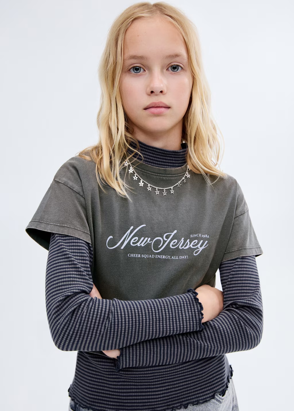 Short-sleeved printed t-shirt