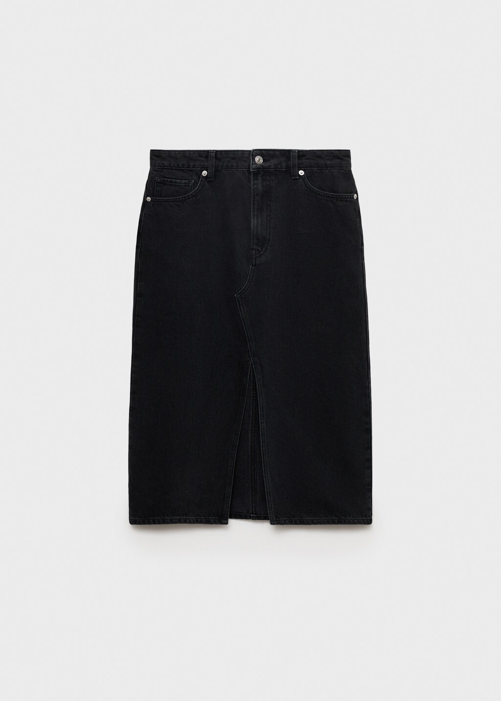 Denim midi-skirt 8 Denim midi-skirt
