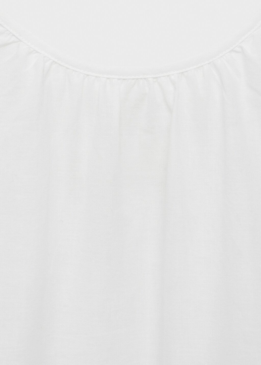Cotton spaghetti-strap nightgown 7 Cotton spaghetti-strap nightgown