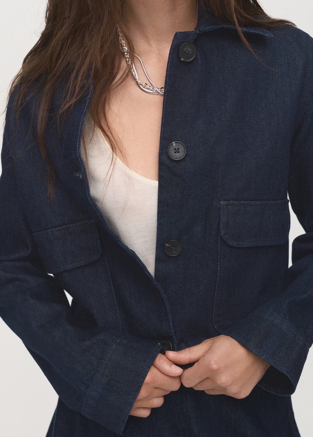 Denim jacket with pockets 6 Denim jacket with pockets