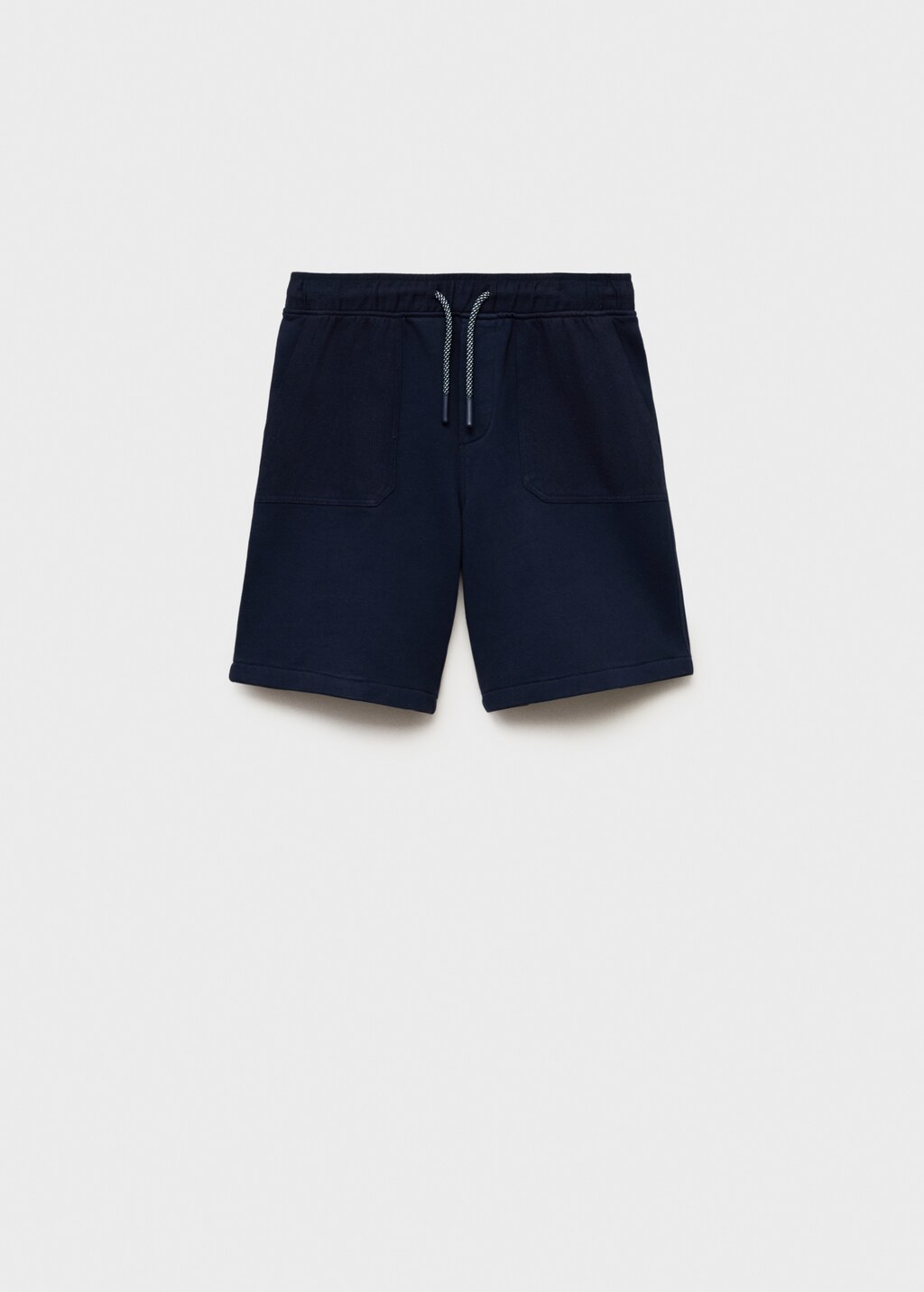 Drawstring Bermuda shorts