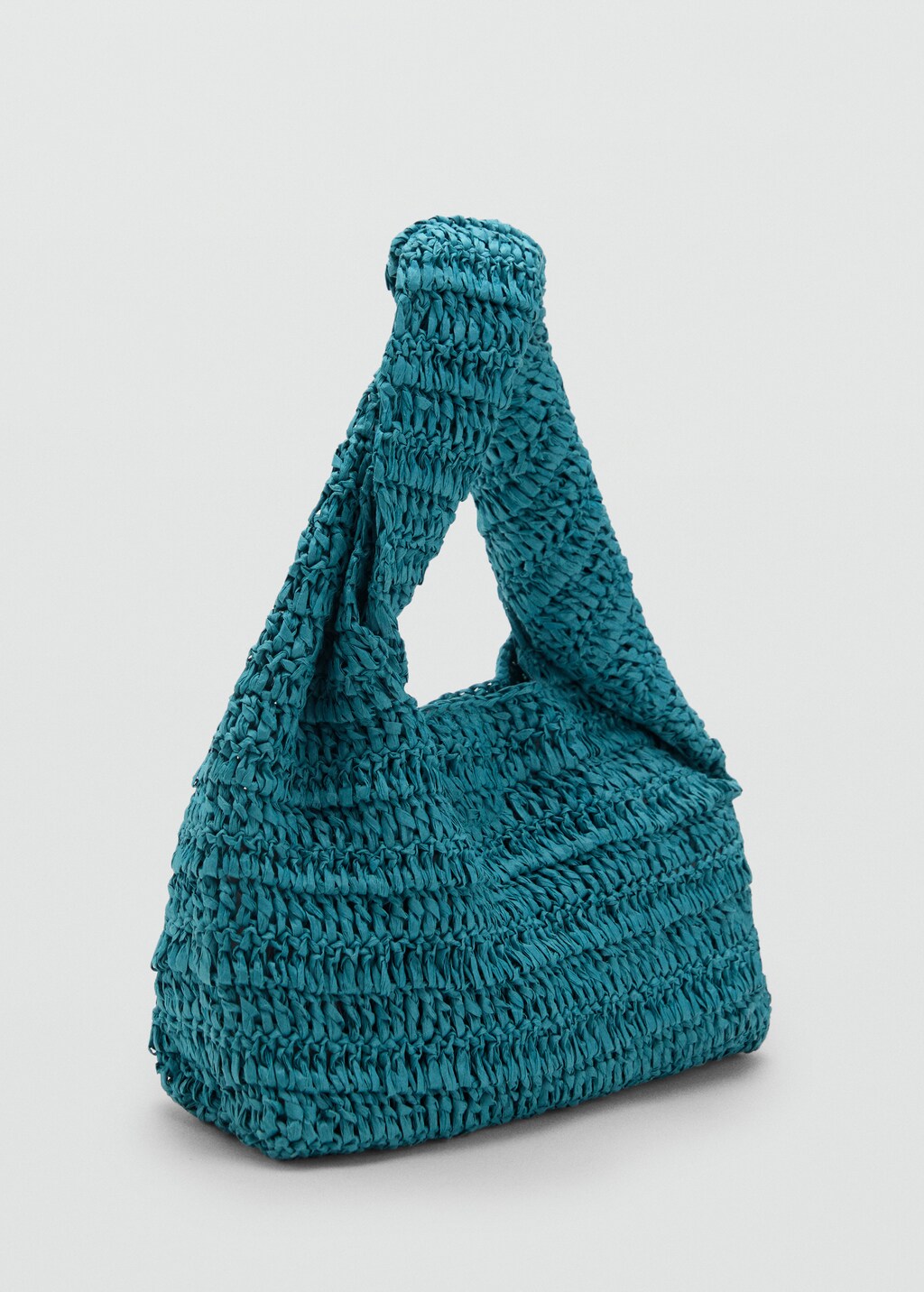 Natural fibre handbag