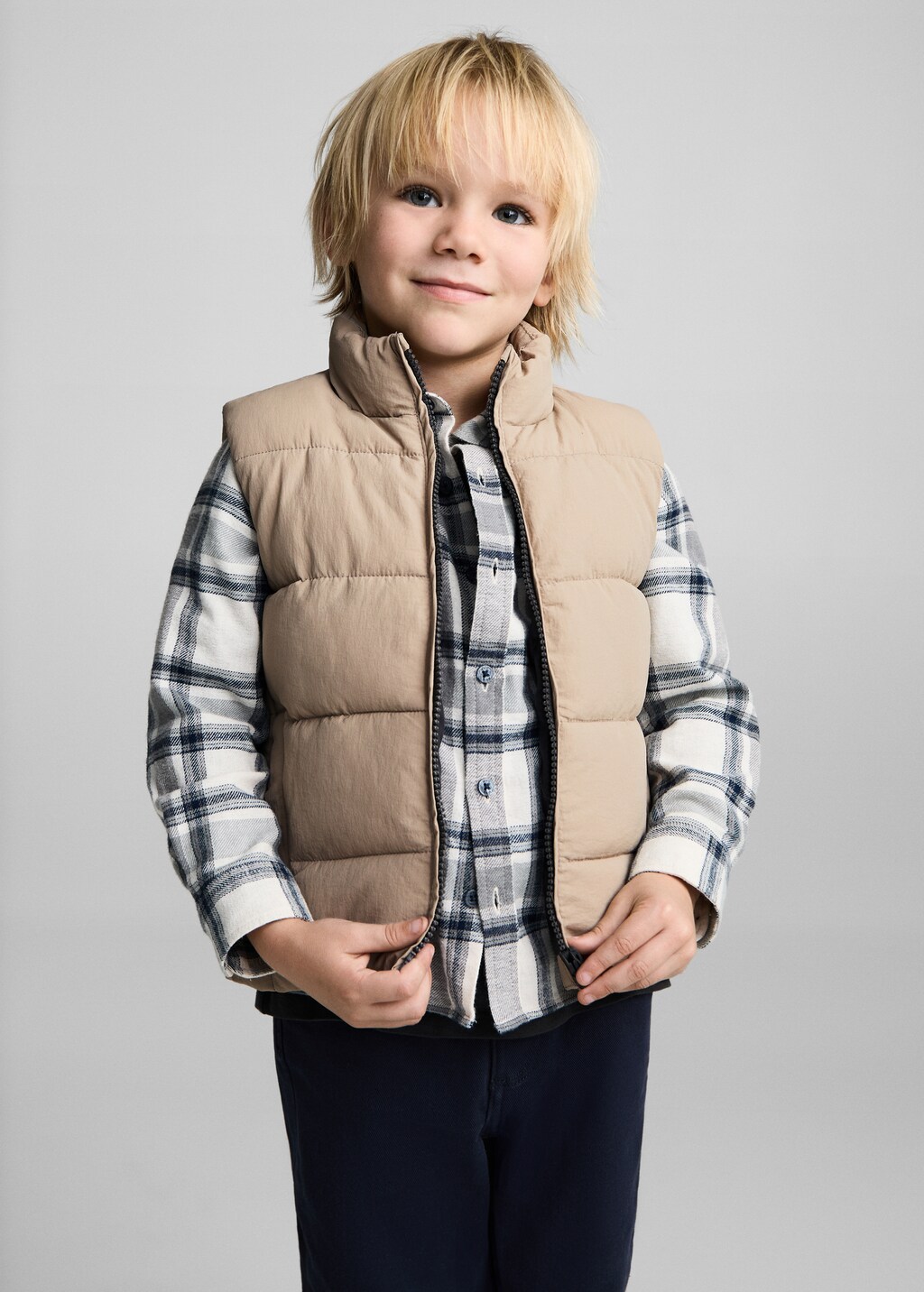 Quilted gilet