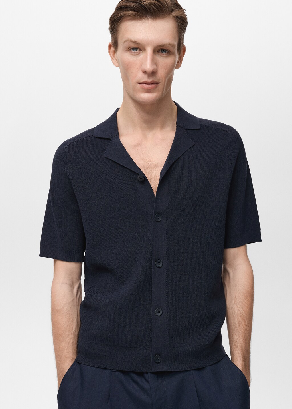 Fine knit shirt